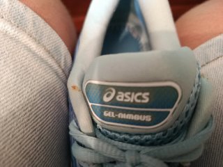 Zapatillas ASICS Azules y Naranja