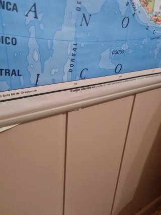 Mapa Escolar Asia 1991 Físico/Político