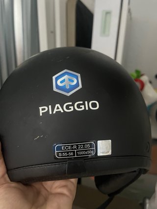 Casco Negro Moto con Visera