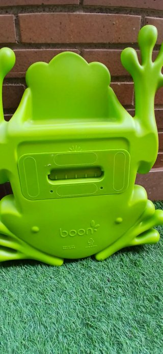 Organizador de juguetes para baño.