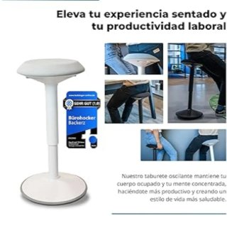 Taburete Oficina Backerz