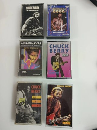 6 CHUCK BERRY Cintas Cassettes ELIGE