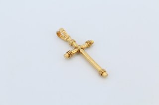 Colgante Cruz Oro 18 Kilates.Ref:043-03-00022.