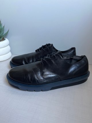 Zapatillas Camper Negras Piel Cordones