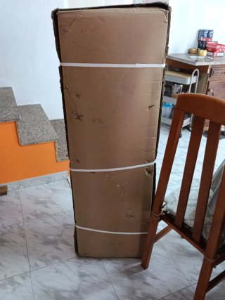 Cama elástica 2,44m embalaje original