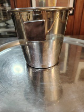 Cubitera Johnnie Walker Metal Plateada