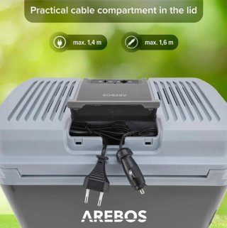 Nevera termoeléctrica Arebos de 20 l con Modo Eco