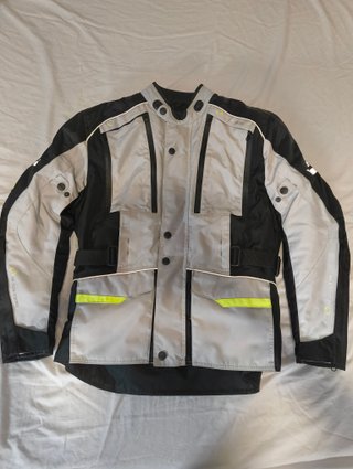 Chaqueta L 4 Estaciones Okami Pro MR Blanca/Negra