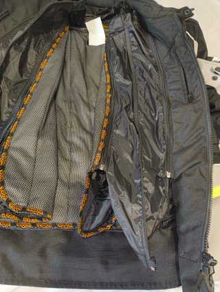 Chaqueta L 4 Estaciones Okami Pro MR Blanca/Negra