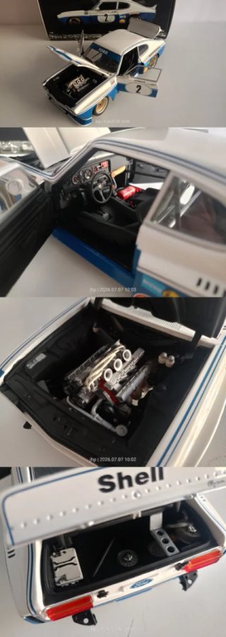 Ford Capri RS 3100 DRM 1974 Minichamps escala 1/18