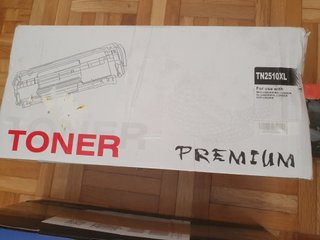 Lote 6 Tóners Compatibles Brother TN2510XL Negro