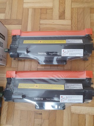 Lote 6 Tóners Compatibles Brother TN2510XL Negro