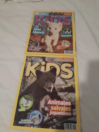 Revista nacional geográfica Kids antihuas