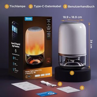 Lámpara Groove 2 Pro & JBL altavoz con garantia
