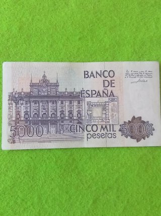 Billete 5000 Pesetas España 1979