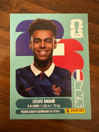 Cromos Panini Mundial Doué