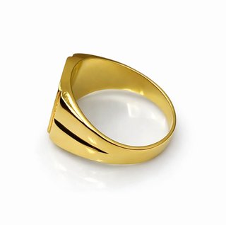 Sello oro 18K letra P nº 26