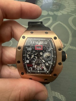 Reloj Richar Oro Negro hombre