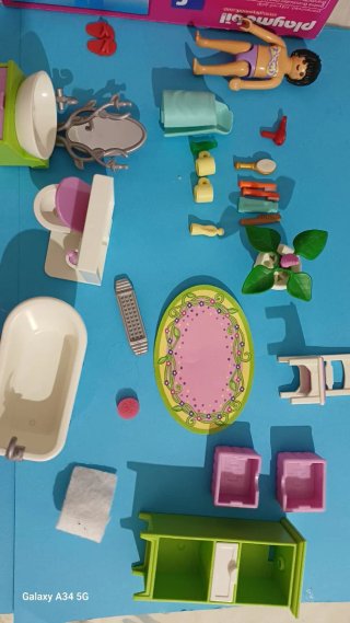 Playmobil Baño de Muñecas
