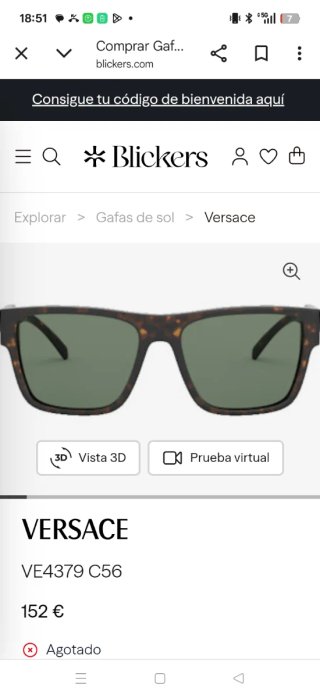 Gafas de sol Versace VE4379
