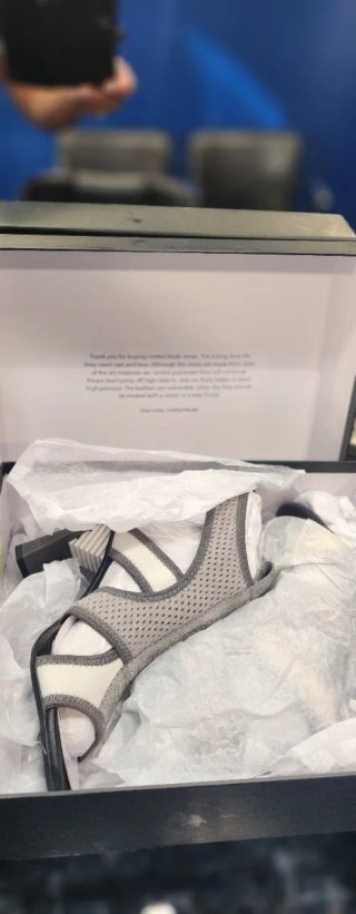 Sandalia UNITED NUDE Vintage Gris/Blanco
