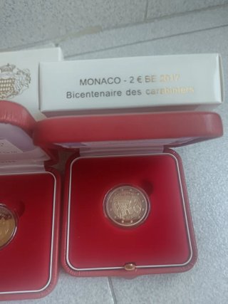 Mónaco 2017 Proof 2€ Conmemorativa