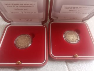 Mónaco 2017 Proof 2€ Conmemorativa