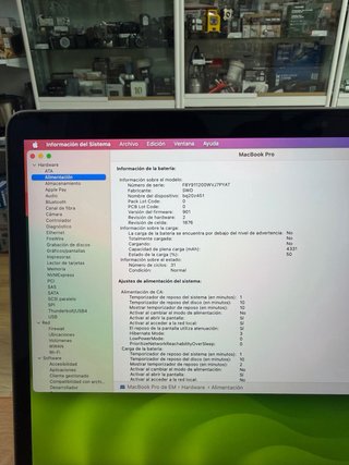 MacBook Pro 2019 13” i5 8GB 256GB SSD