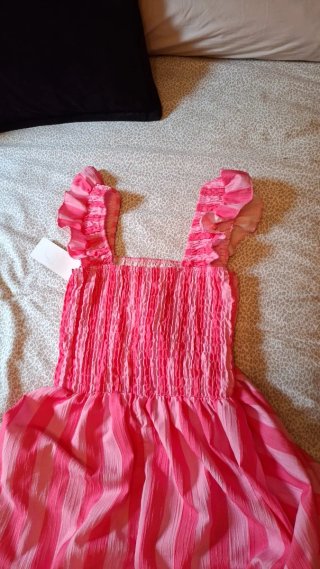 Vestido de verano rosa