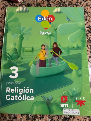 Revuela Religión católica, 3 primaria. Edén