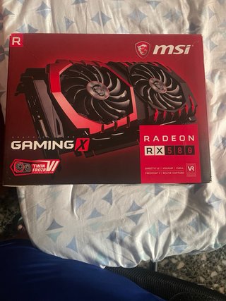 MSI RX 580 4GB Tarjeta Gráfica
