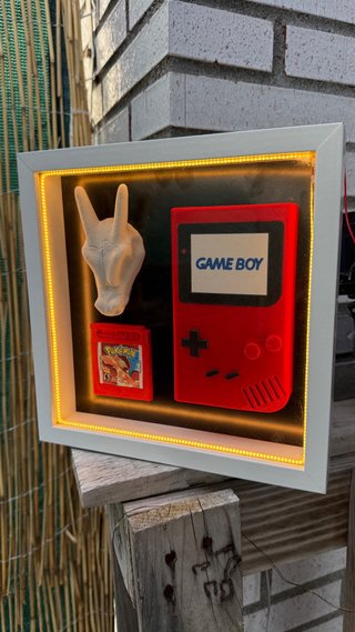Lámpara Game Boy Pokémon Rojo