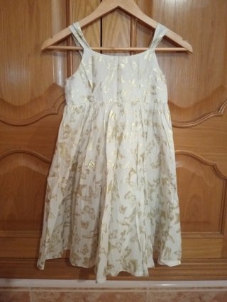 Vestido niña 7-8 años estampado mariposas