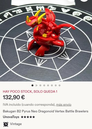 Bakugan Neo Dragonoid B2 Pyrus