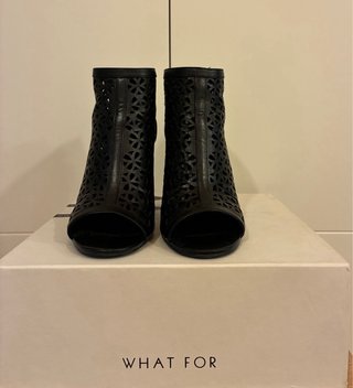 Botines negros piel mujer