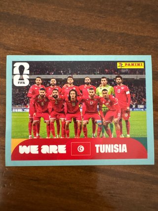 Cromos Panini FIFA Túnez