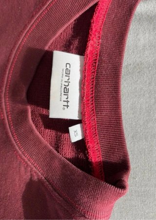 Sudadera Carhartt Roja