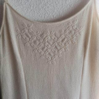 Vestido Ibicenco Vintage Marca VL Hecho a mano