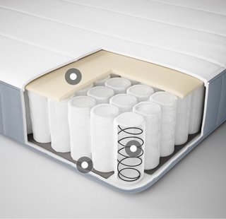 Colchón Ikea Vesteroy 140x200 cm