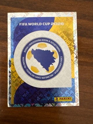 Sticker Panini Mundial FIFA 2026 Bosnia