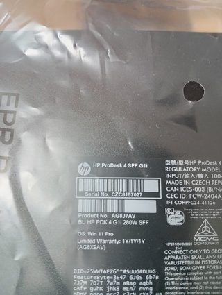 2 computadores HP Prodesk 4 G1i AI Core Ultra 5