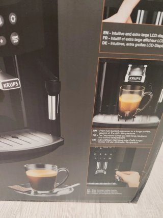 Cafetera Krups Arabica Digital Negra