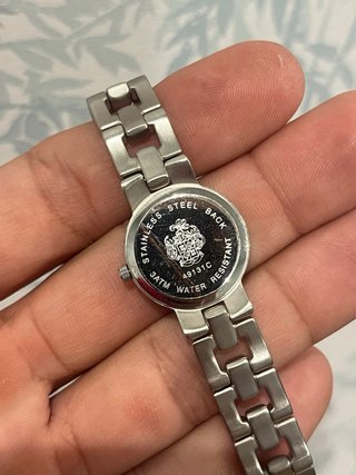 Reloj Duward Mujer Negro/Plata Nuevo