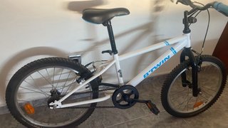 Bicicleta BMX Btwin Blanca