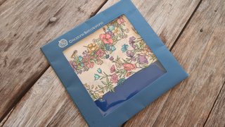 Foulard seta Creazione Serica Lariana vintage