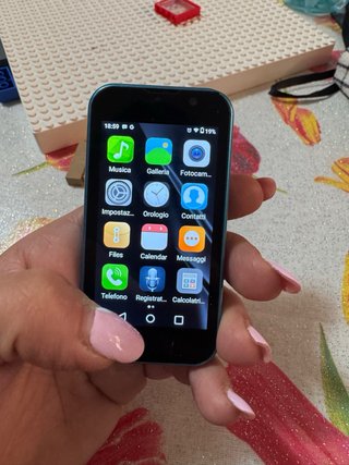Mini Smartphone azzurro