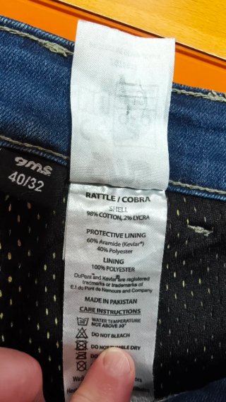 Vaqueros Moto GMS talla 40/32