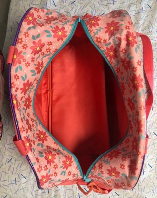 Bolsa Deporte Niña Princesa Rapunzel Rosa Morado