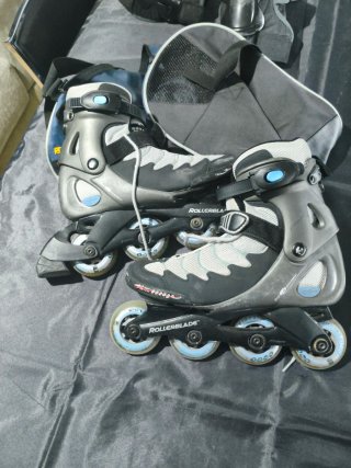 Patines Rollerblade T40-41 + Kit Protección+ Bolsa