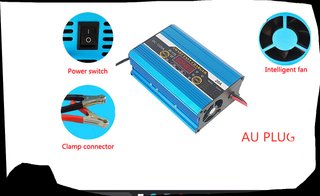Cargador inteligente Batería 12V 20A carcasa alumi